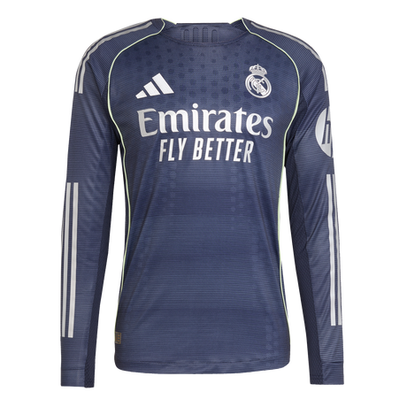 ADIDAS - Maglia A Manica Lunga Authentic Away 25/26 Real Madrid - Uomo - Blue - image 1
