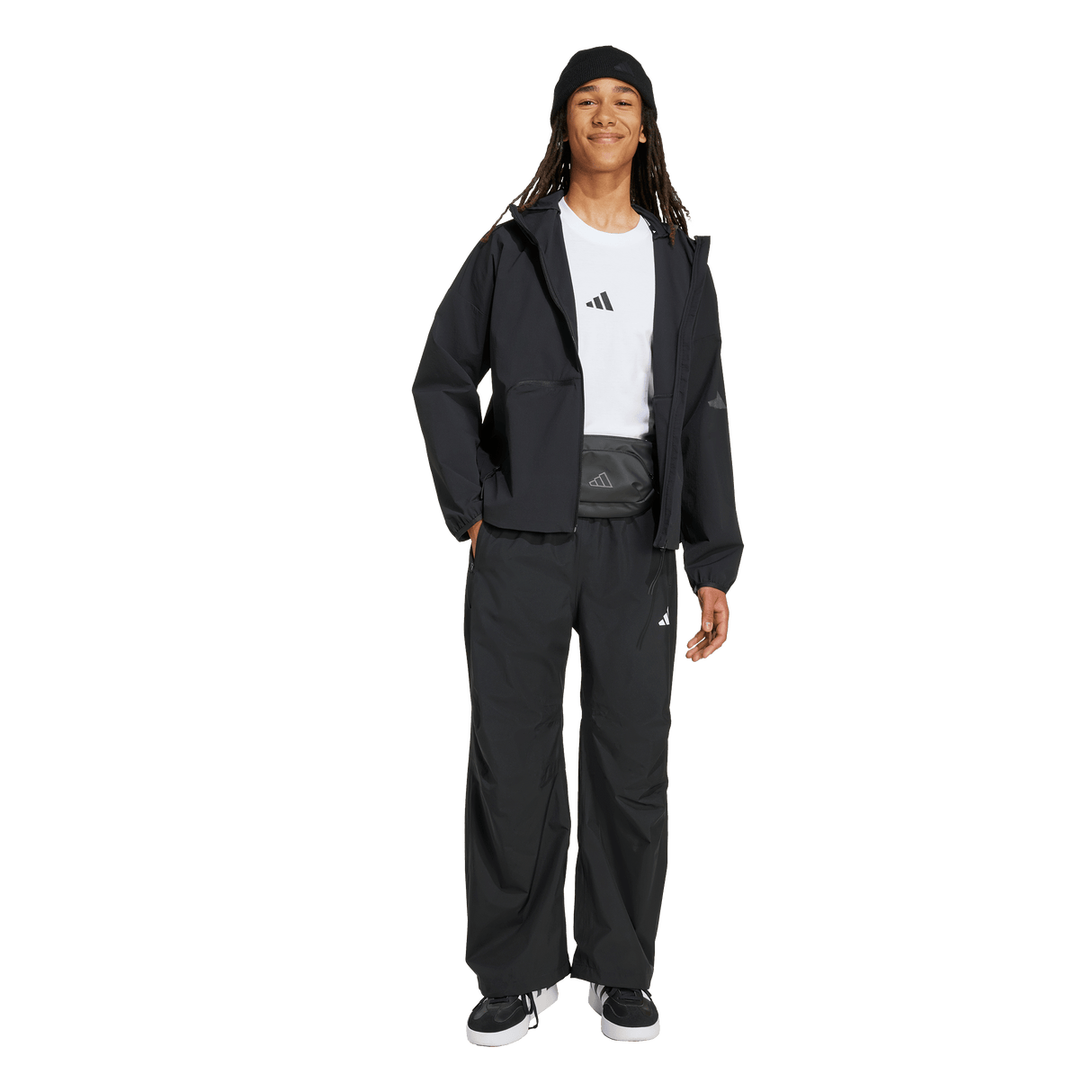 ADIDAS - Giacca A Vento Myshelter - Uomo - Black - image 4