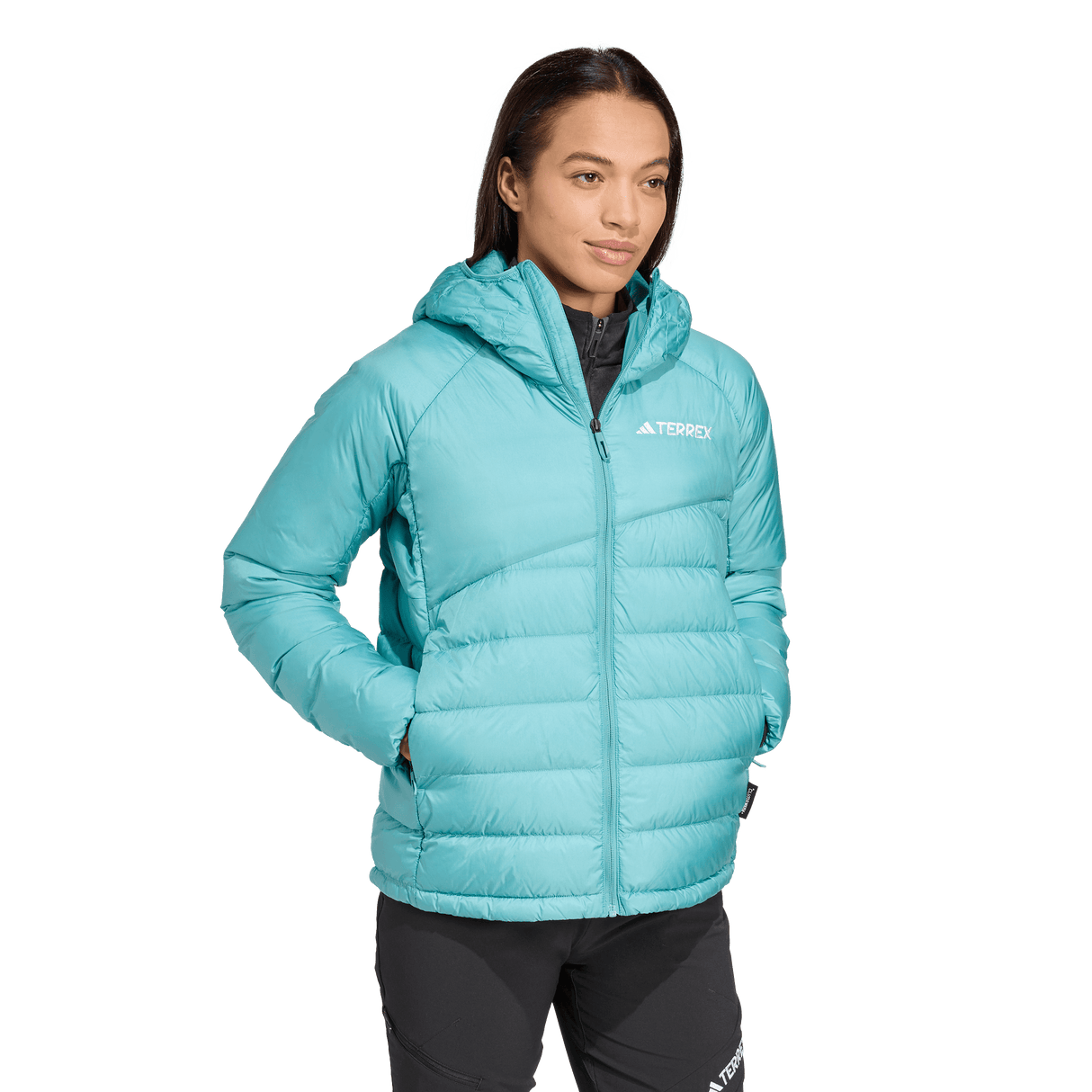 ADIDAS - Giacca Con Cappuccio In Piumino TERREX Xperior CLIMAWARM+ - Donna - image 25