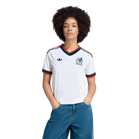 ADIDAS - Mexico 26 Away Jersey - Donna - White - image 3
