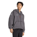 ADIDAS - Audi Revolut Formula One Team 2026 Engineers & Marketing Rain Jacket - Uomo - Black - image 4