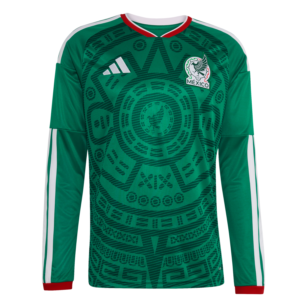ADIDAS - Maglia Home Long Sleeve Mexico 26 - Uomo - Green - image 1
