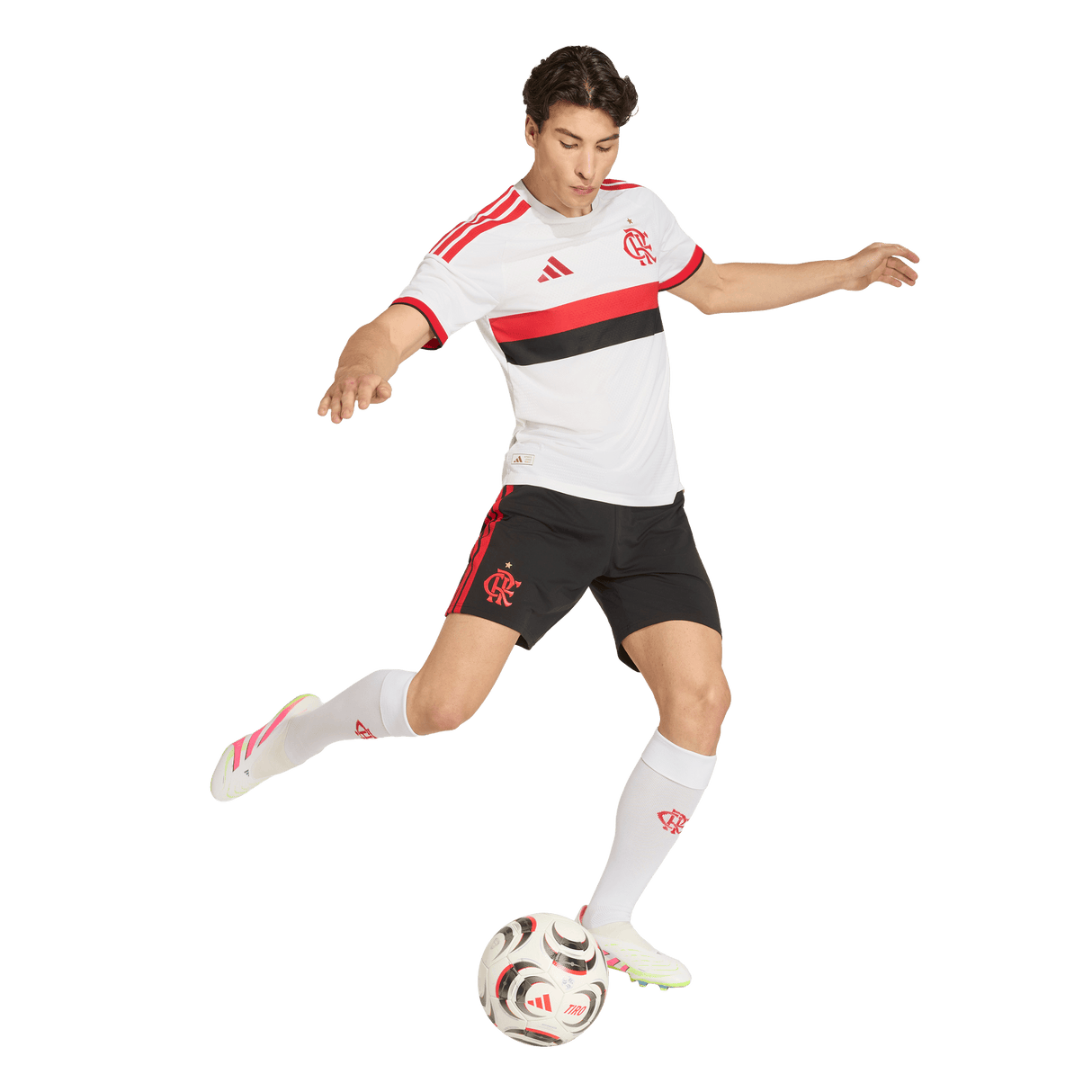 ADIDAS - Cr Flamengo 26 Away Authentic Jersey - Uomo - White - image 5