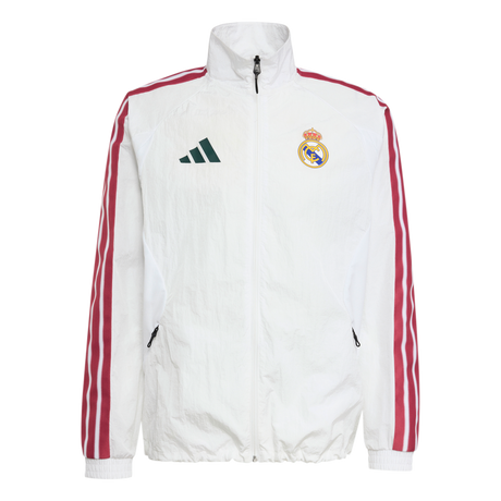 ADIDAS - Real Madrid Home Anthem Jacket - Uomo - White - image 1