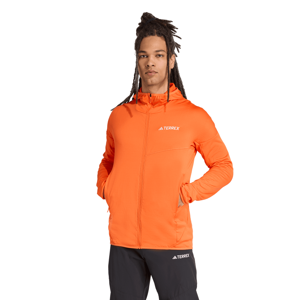 ADIDAS - Giacca TERREX Xperior CLIMAWARM Light Fleece Hooded - Uomo - image 9