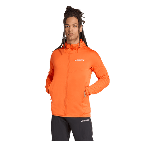 ADIDAS - Giacca TERREX Xperior CLIMAWARM Light Fleece Hooded - Uomo - image 9