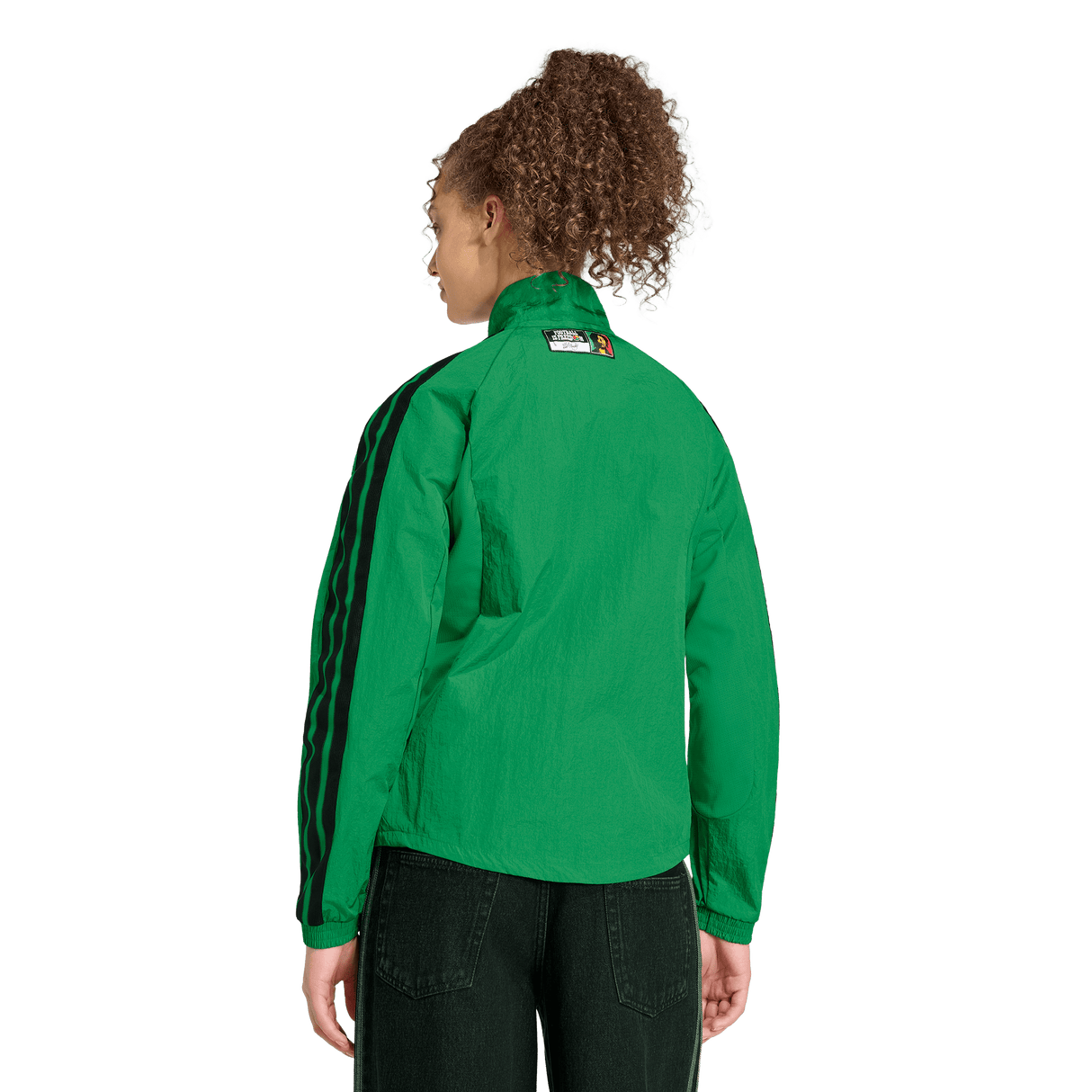 ADIDAS - Jamaica X Bob Marley Home Anthem Jacket - Donna - Green - image 3