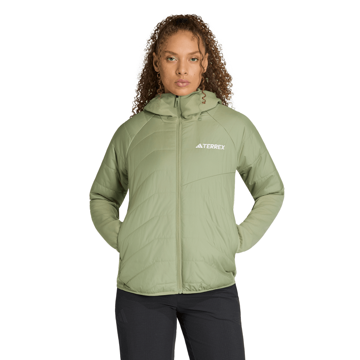 ADIDAS - TERREX Multi CLIMAWARM Insulated Hybrid Hooded Jacket - Donna - image 2