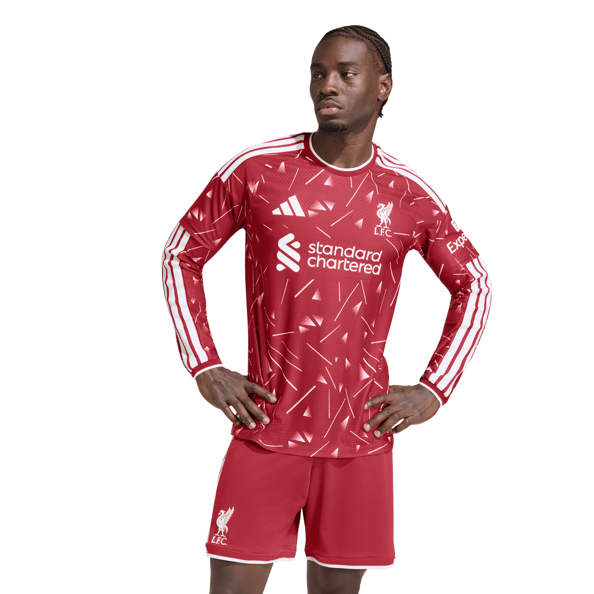 ADIDAS - Liverpool Fc 26/27 Home Authentic Jersey Longsleeve - Uomo - Red - image 7