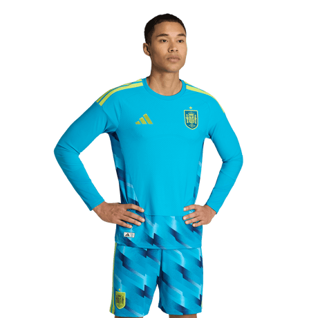 ADIDAS - Spain 26 Home Authentic Goalkeeper Jersey Ls - Uomo - Blue - image 3