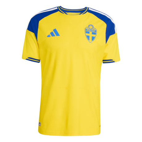 ADIDAS - Sweden 26 Home Authentic Jersey - Uomo - Yellow - image 1
