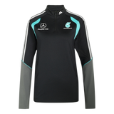 ADIDAS - Mercedes - Amg Petronas Formula 1 Team Mechanics Quarter Zip - Donna - Black - image 1