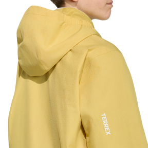 ADIDAS - TERREX Multi CLIMAPROOF 3-In-1 Fleece Jacket Kids - Beige - image 10