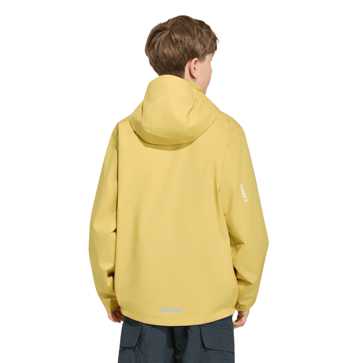 ADIDAS - TERREX Multi CLIMAPROOF 3-In-1 Fleece Jacket Kids - Beige - image 8