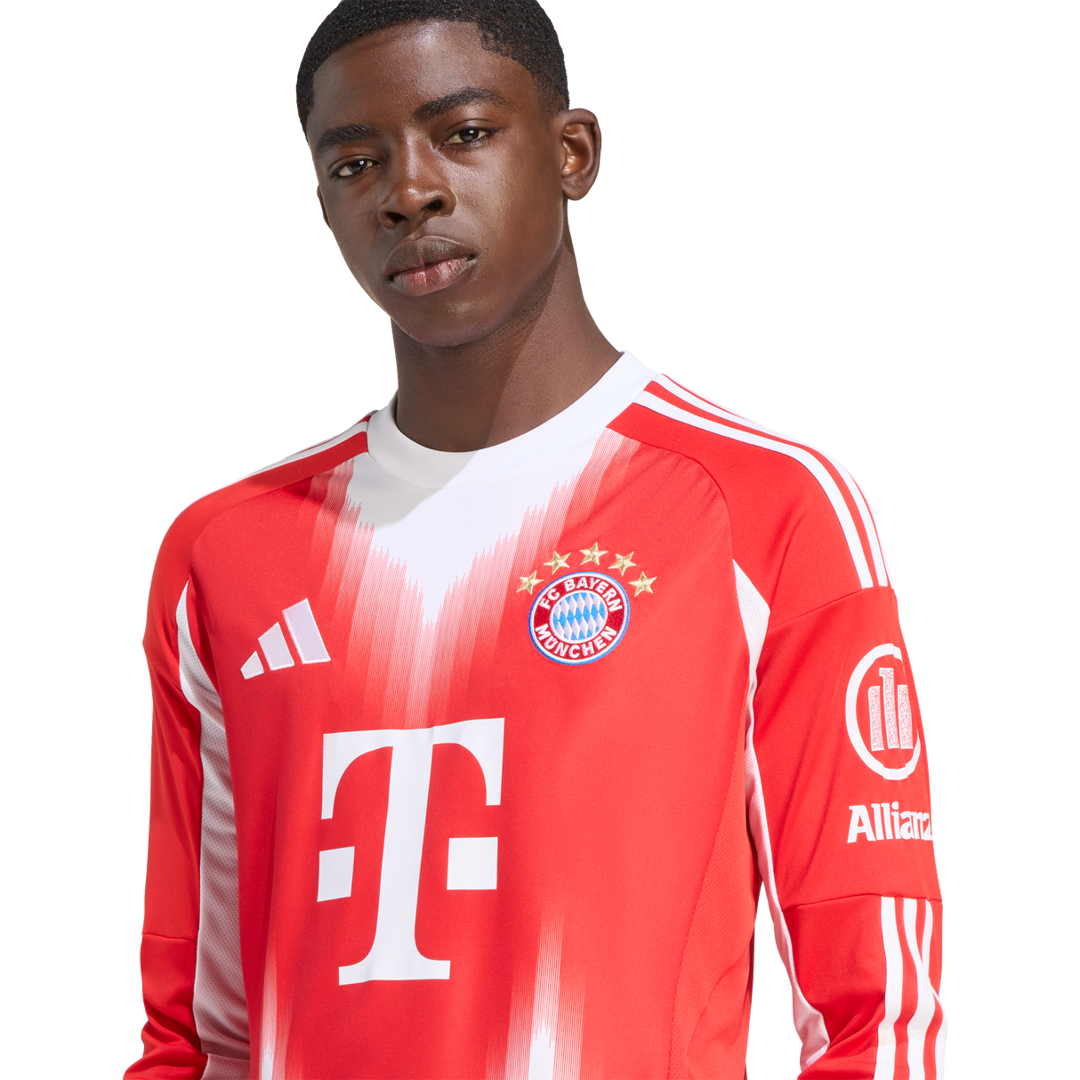 ADIDAS - Maglia Home 25/26 Long Sleeve Fc Bayern München - Uomo - Red - image 7