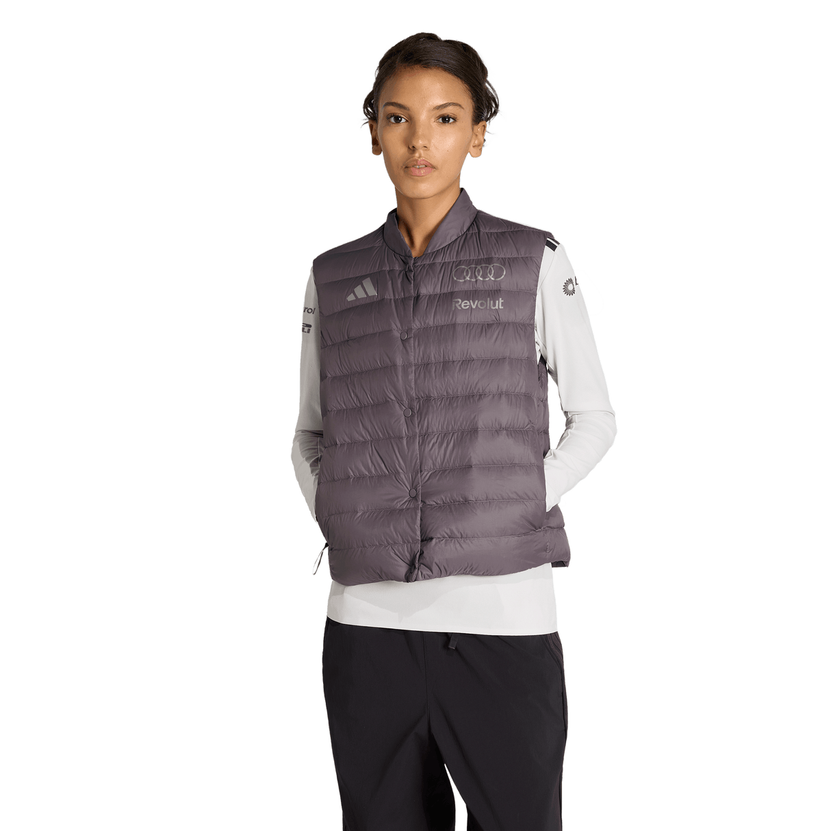 ADIDAS - Audi Revolut Formula One Team 2026 Engineers & Marketing Padded Vest - Donna - Black - image 6
