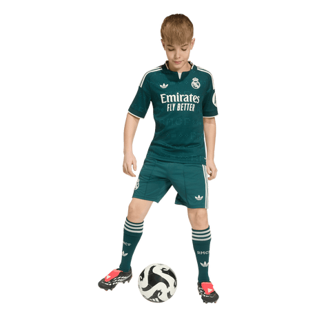 ADIDAS - Real Madrid 26/27 Away Kids Kit - Blue - image 8