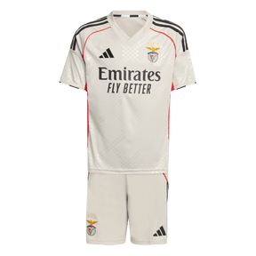 ADIDAS - Sl Benfica 25/26 Away Kids Set - Beige - image 1