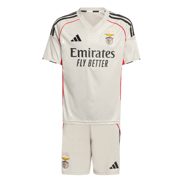ADIDAS - Sl Benfica 25/26 Away Kids Set - Beige - image 1