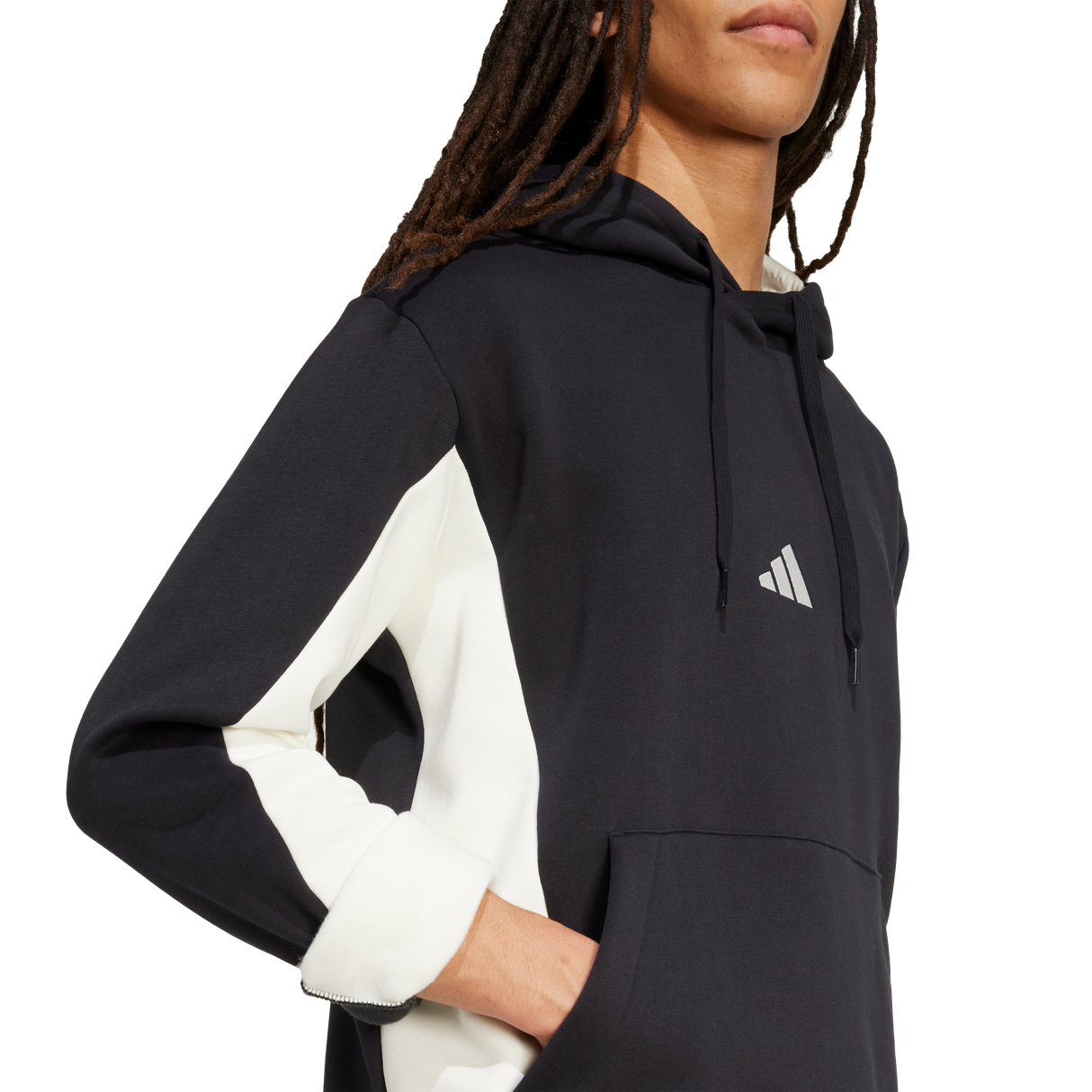 ADIDAS - Colorblock Hooded Tracksuit - Uomo - Black - image 7