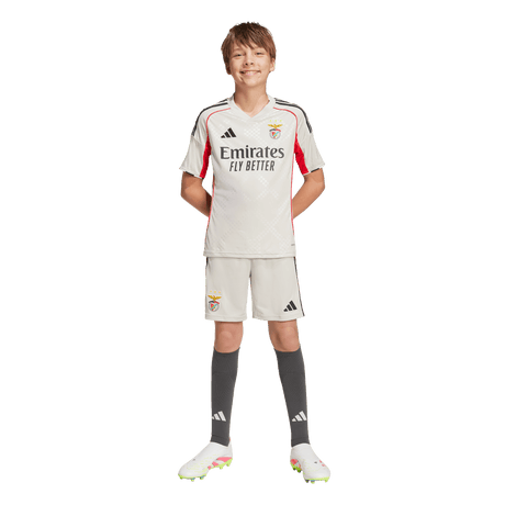 ADIDAS - Sl Benfica 25/26 Away Kids Set - Beige - image 5