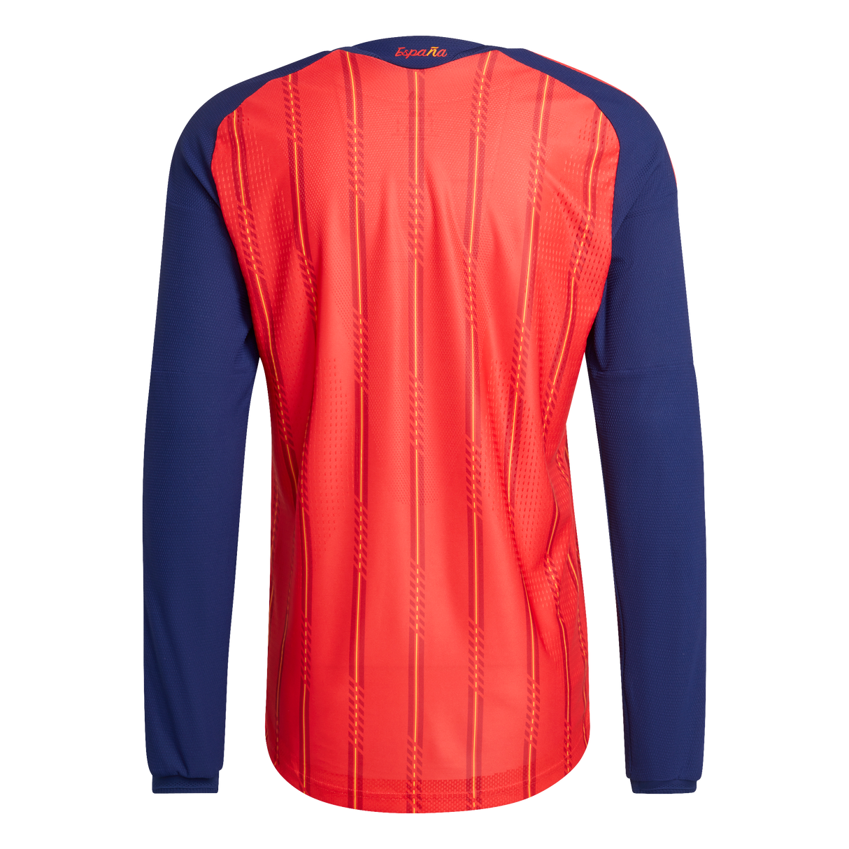 ADIDAS - Maglia Home Authentic Long Sleeve Spain 26 - Uomo - Red - image 2