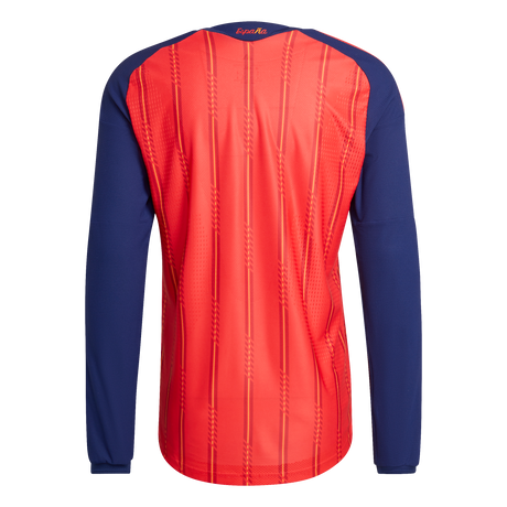 ADIDAS - Maglia Home Authentic Long Sleeve Spain 26 - Uomo - Red - image 2