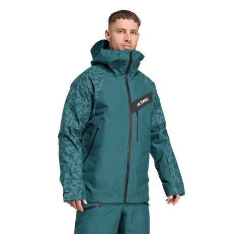 ADIDAS - TERREX Techrock Hybrid PRIMEKNIT CLIMAPROOF+ Jacket - Uomo - image 12