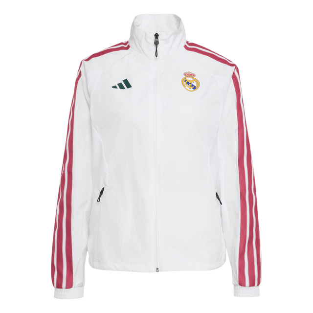 ADIDAS - Real Madrid Home Anthem Jacket - Donna - White - image 1