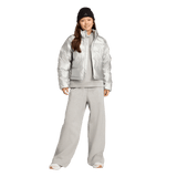 ADIDAS - Piumino Helionic Holiday CLIMAWARM - Donna - Silver - image 4