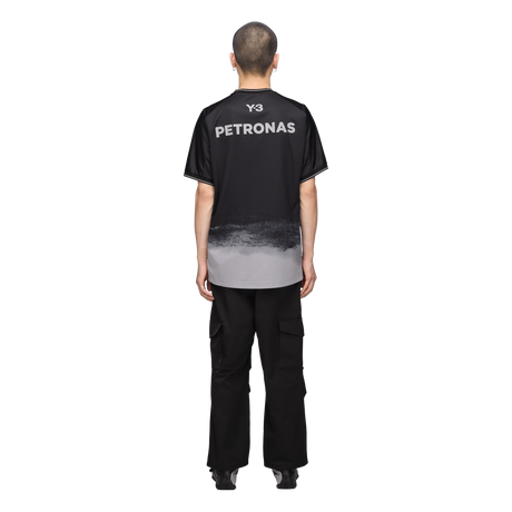 ADIDAS - Y-3 Mercedes - Amg Petronas Formula 1 Team Mechanics Short Sleeve Jersey - Black - image 3