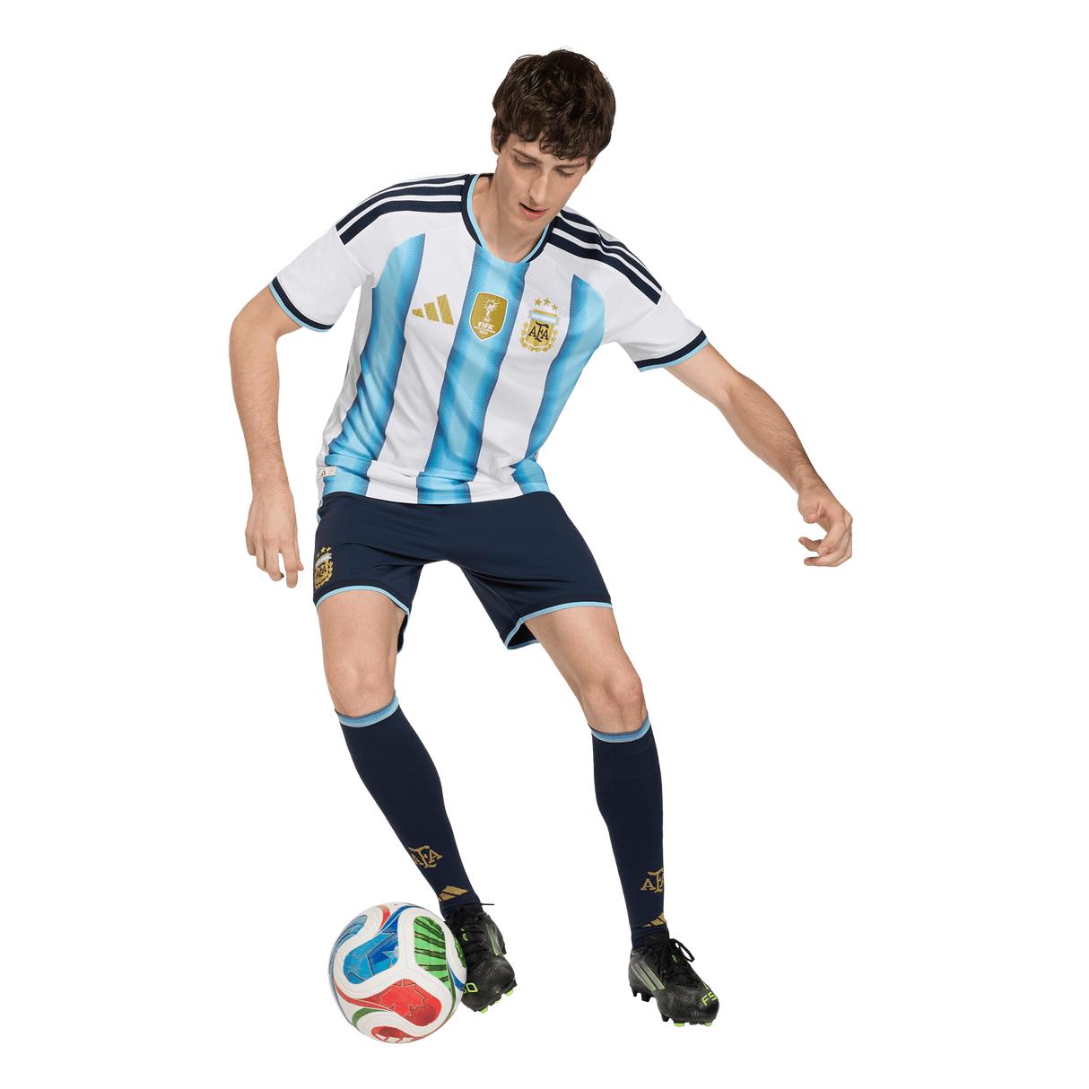 ADIDAS - Maglia Home Authentic Argentina 26 - Uomo - White - image 5