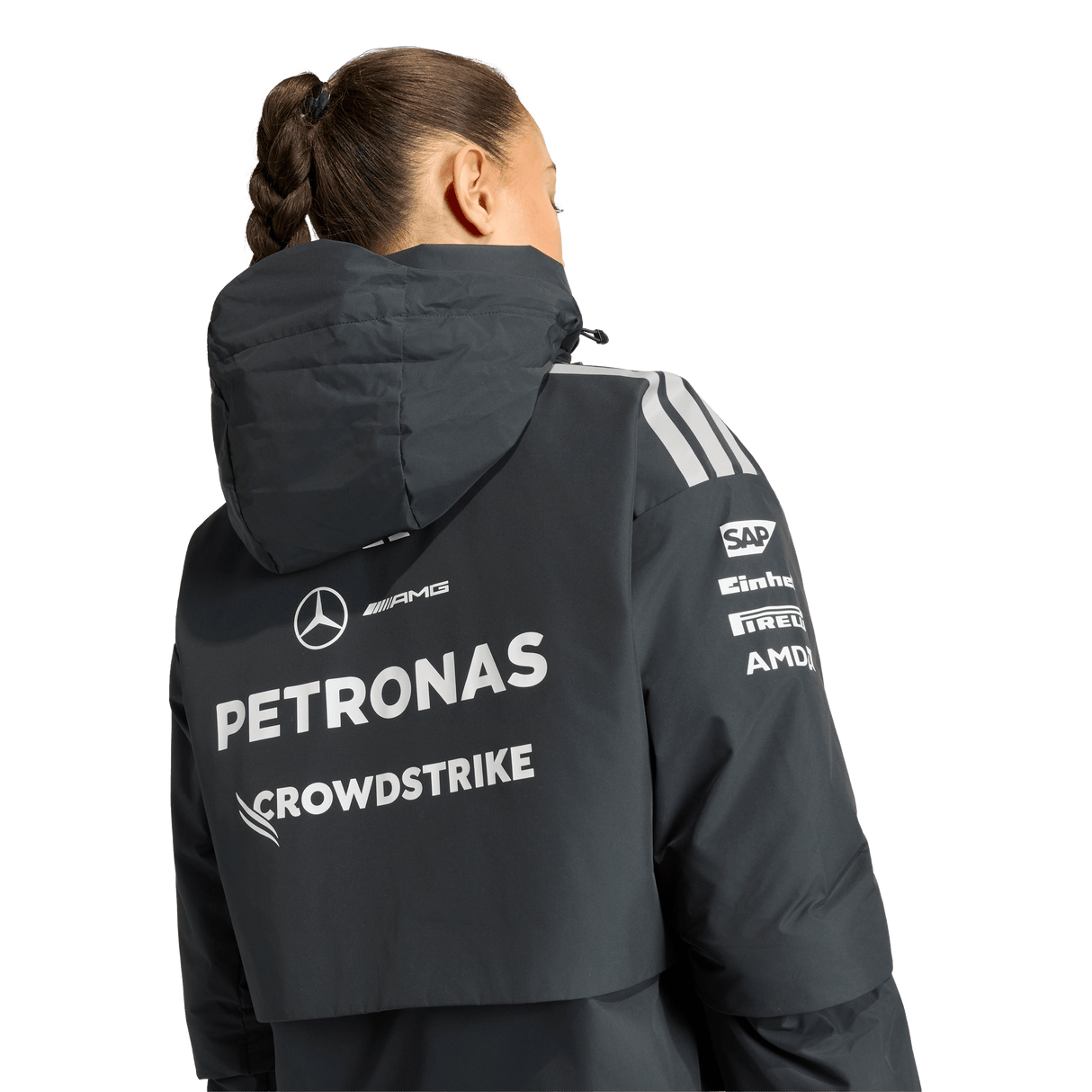 ADIDAS - Giacca Mercedes-Amg Petronas Formula 1 Team Engineers - Donna - Black - image 7