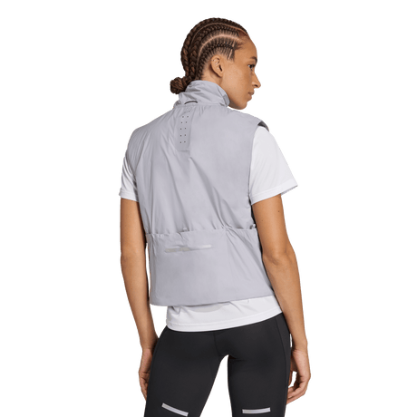 ADIDAS - Adi365 Running CLIMAWARM Vest - Donna - Grey - image 3