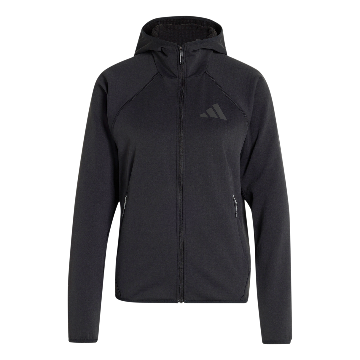 ADIDAS - TERREX Xperior CLIMAWARM+ Ventknit Fleece Hooded Jacket - Donna - Black - image 1