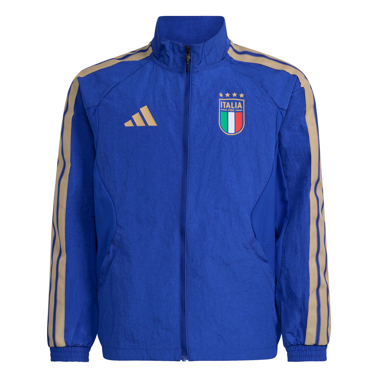 ADIDAS - Italy Home Anthem Jacket Kids - Blue - image 1