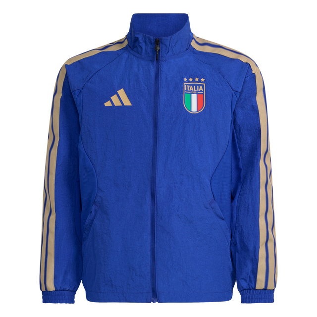 ADIDAS - Italy Home Anthem Jacket Kids - Blue - image 1
