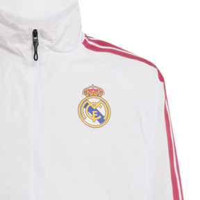 ADIDAS - Real Madrid Home Anthem Jacket Kids - White - image 6