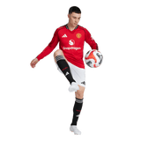 ADIDAS - Maglia Manchester United 25/26 Manica Lunga Home Authentic - Uomo - Red - image 5