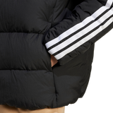 ADIDAS - Essentials CLIMAWARM Giacca Piumino Con Cappuccio 3 Strisce - Uomo - Black - image 6
