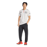 ADIDAS - Audi Revolut Formula One Team 2026 Engineers & Marketing Polo Short Sleeve - Uomo - Grey - image 5