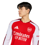 ADIDAS - Arsenal Fc 26/27 Home Authentic Longsleeve Jersey - Uomo - Red - image 6
