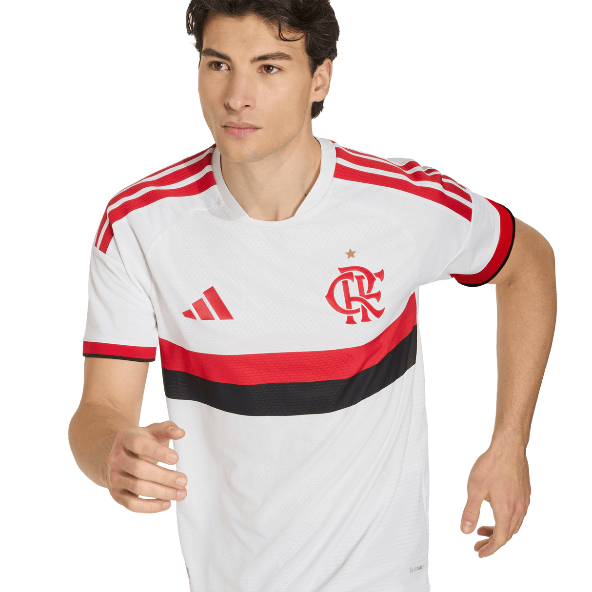 ADIDAS - Cr Flamengo 26 Away Authentic Jersey - Uomo - White - image 7