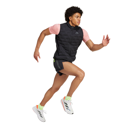 ADIDAS - Gilet Adizero Running Imbottito - Uomo - Black - image 6