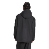 ADIDAS - Essentials CLIMAPROOF 3 Stripes Hooded Jackets - Uomo - Black - image 3