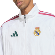 ADIDAS - Real Madrid Home Anthem Jacket - Uomo - White - image 6