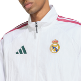 ADIDAS - Real Madrid Home Anthem Jacket - Uomo - White - image 6