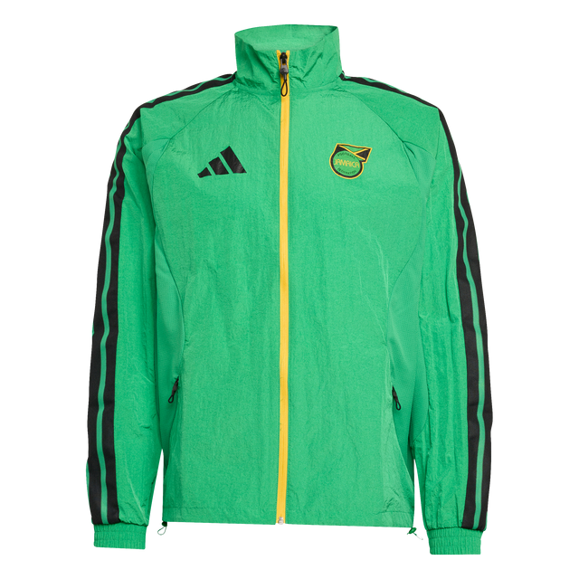 ADIDAS - Giacca Anthem Home Giamaica X Bob Marley - Uomo - Green - image 1