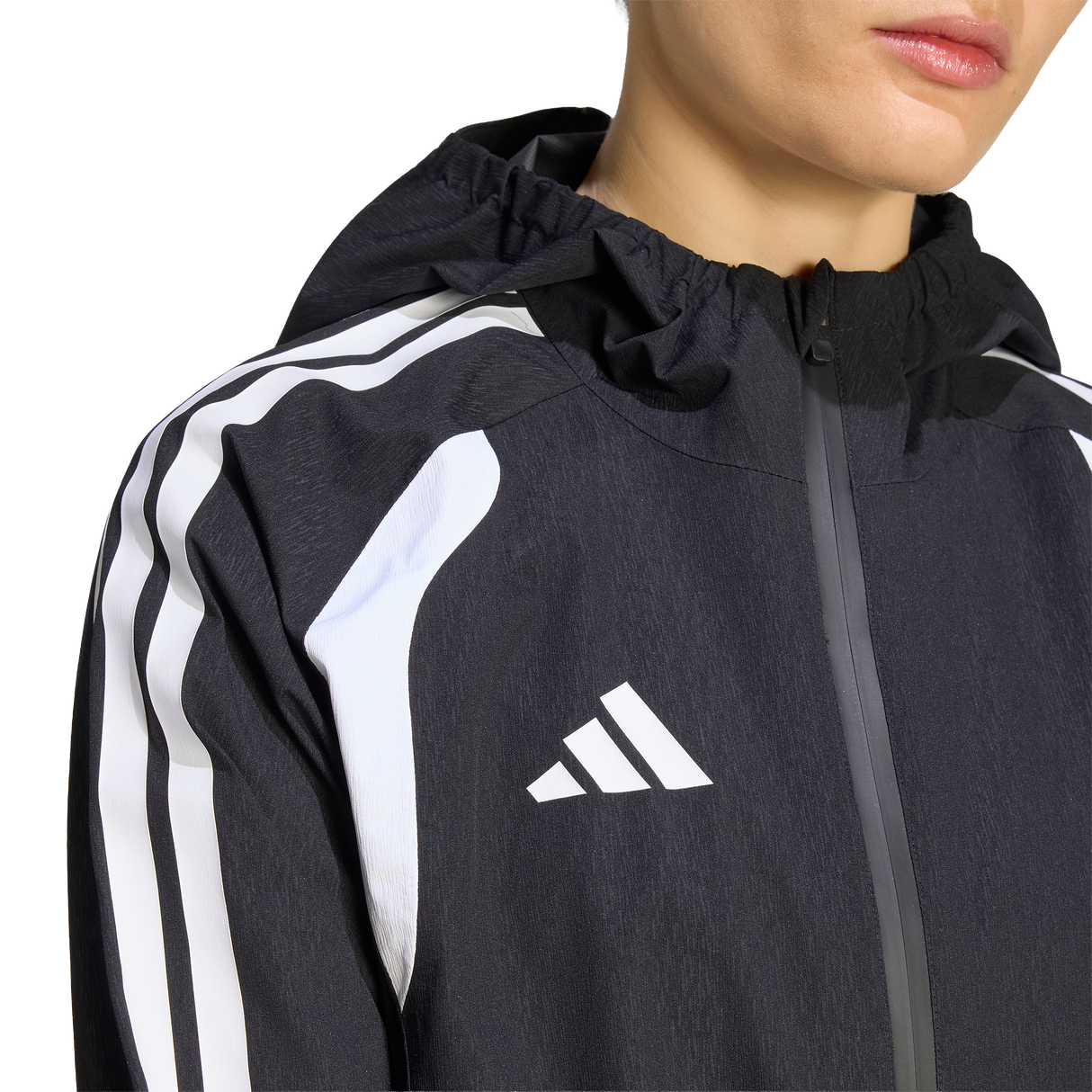 ADIDAS - Tiro 26 Rain Jacket - Donna - Black - image 5