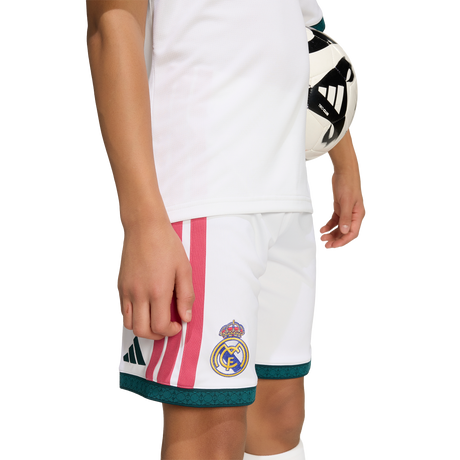 ADIDAS - Real Madrid 26/27 Home Kids Kit - White - image 7
